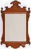 Small Chippendale mahogany mirror, 19th c.