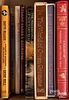 Group of sporting art books