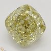 4.01 ct, Natural Fancy Brownish Yellow Even Color, VS1, Cushion cut Diamond (GIA Graded), Appraised Value: $67,700 