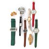 asst. group of women's battery operated watches