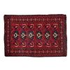 Small Red Ground Persian Mat