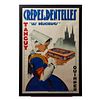 Crepes a Dentelles Original Vintage Poster