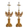 Pair of french candelabra