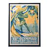 VII Olympiad Original Vintage Poster
