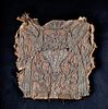 Egyptian Coptic Textile Embroidered w/ Birds