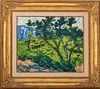 Rene Seyssaud Impressionist Landscape Oil