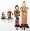 Folk Art Found Object Dolls, 4
