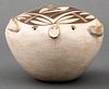 Rosemary Chino Acoma Pottery Pig Form Vessel