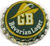 1950 GB Bavarian Lager Beer Cork Backed Crown Santa Rosa California