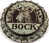 1964 Generic Bock Beer (silver/brown) Early Plastic-Backed Crown Milwaukee Wisconsin