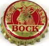 1940 Generic Bock Beer (light gold & red) Cork Backed Crown Milwaukee Wisconsin