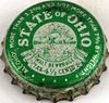 1952 Generic Ohio 4Â½Â¢ Tax (green & silver) Cork Backed Crown Milwaukee Wisconsin