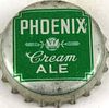 1957 Phoenix Cream Ale Cork Backed Crown Buffalo New York