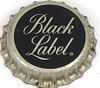 1958 Black Label Beer Cork Backed Crown Cleveland Ohio