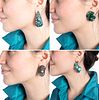 4 Pairs Clip Earrings Including Weiss