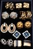 9 Pairs of Miscellaneous Clip Earrings