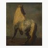 Circle of Anthony van Dyck (Flemish, 1599?1641) Sketch of a Horse, Seen from Behind