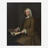 Attributed to William Hoare (British, 1706?1799) Portrait of John Penn Seated, Bust-Length