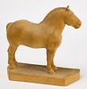 Carved Wood Horse - Carnot