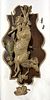Carved  Wood Plaque with Stag
