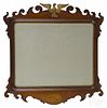 Chippendale style mahogany mirror, early 20th c., 38 1/2'' x 38''.