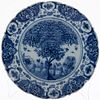 Dutch Delft Blue and White Charger, 18th Century
