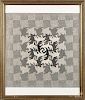 M.C. Escher (Netherlands 1898-1972), woodblock, titled Development, initialed MCE XI 37