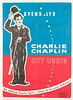 Charlie Chaplin, Swedish Movie Poster, c. 1950's