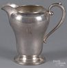 Manchester sterling silver pitcher, 9 1/2'' h., 20.5 ozt.