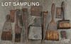 Painter's wood graining tools, 19th c., to include brushes, combs, etc.