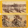 Two Civil War Stereoview Cards