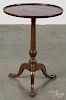 Federal mahogany candlestand, late 18th c., 25 1/4'' h., 19'' w.