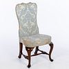 Queen Anne Style Walnut Side Chair, 20th C