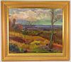 Avetis Mkrtchyan Rolling Hills Landscape Painting