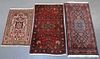 3PC Persian & Indian Scatter Rugs