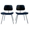 2 Molded Plywood Side Chairs by Charles & Ray Eames