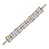 18k Gold Diamond Multi Gemstone Bracelet