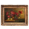 EARLY 20TH C. FLORAL STILL LIFE, OIL ON PANEL