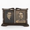 PHOTOS OF ROBERT & NELL WOODRUFF, DOUBLE FRAME