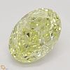 2.02 ct, Natural Fancy Yellow Even Color, VS2, Oval cut Diamond (GIA Graded), Appraised Value: $57,300 