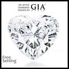 2.00 ct, D/VS2, Heart cut GIA Graded Diamond. Appraised Value: $76,500 