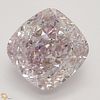 1.08 ct, Natural Fancy Brownish Purplish Pink Even Color, SI1, Cushion cut Diamond (GIA Graded), Appraised Value: $151,100 