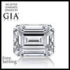 1.50 ct, E/VVS2, Emerald cut GIA Graded Diamond. Appraised Value: $44,600 