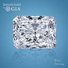 3.01 ct, I/VVS1, Radiant cut GIA Graded Diamond. Appraised Value: $125,200 