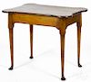 New England Queen Anne maple tavern table, ca. 1765, 25 1/2'' h., 31 1/2'' w.