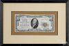 Brownstown National Bank, Pennsylvania ten dollar bill, series 1929, charter no. 9026.