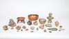 Group of Peruvian and Pre-Columbian Pottery Figures and Shards