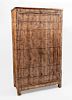 African Bamboo and Rattan Armoire, Retailed by Tucker Robbins