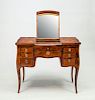 Louis XV Kingwood and Tulipwood Marquetry Poudreuse