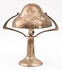 Art Nouveau Brass Desk Lamp
